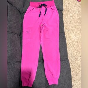 COPY - Figs High Waisted Zamora Joggers Electric Orchid XXSP